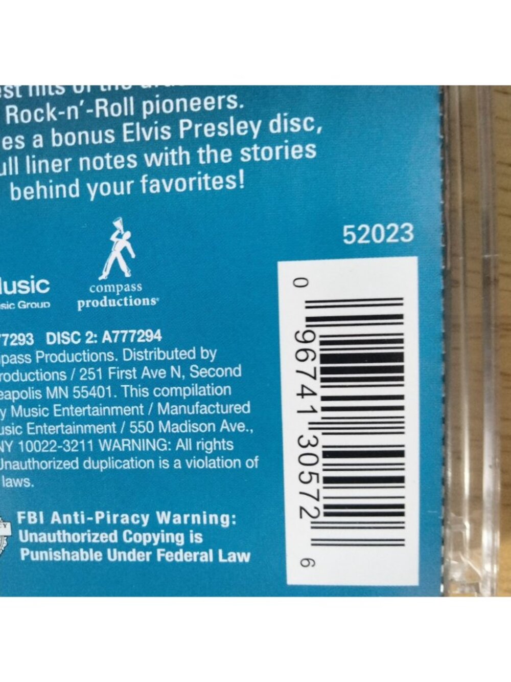 Jukebox Saturday Night CD Set With Elvis Presley Bonus Disc 2010 - Picture 4 of 12